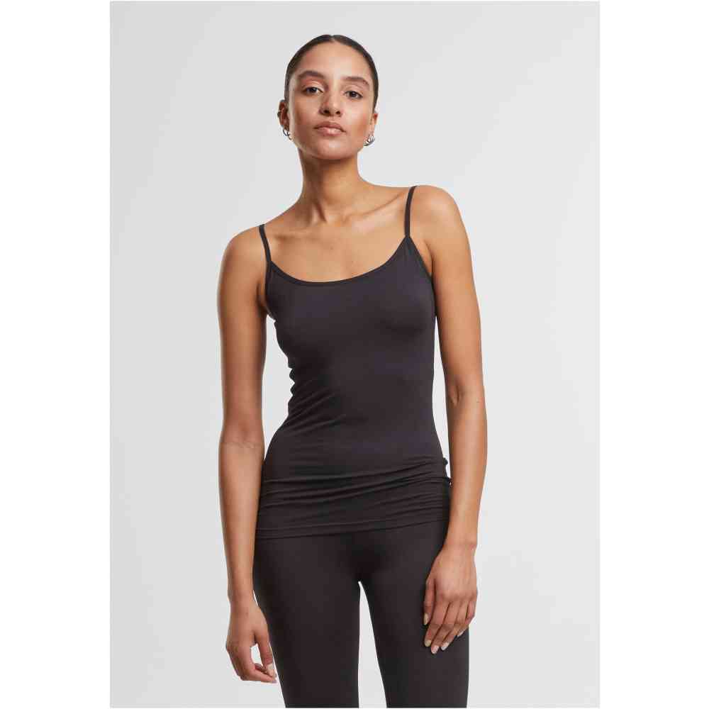 Urban Classics - Bamboo 2Pack Tanktop - Black/Black